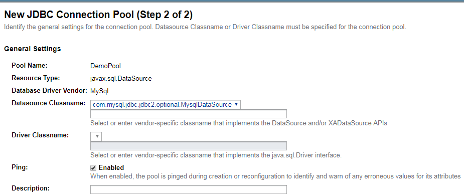 Using MySQL Connector/J (JDBC Driver) with Glassfish – nikals.se